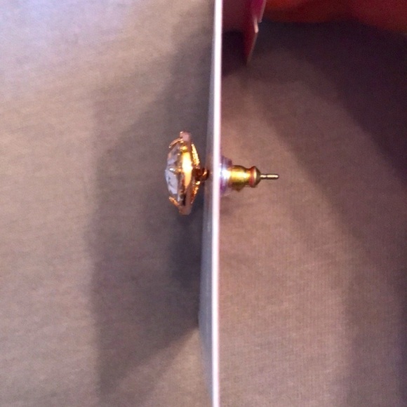 Brand New Kate Spade Bright Ideas Cubic Zirconia Post Earrings - Picture 5 of 6